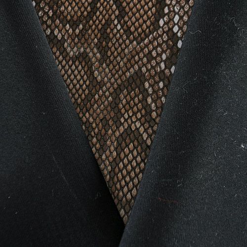 Экокожа на трикотажной основе 070-12014 коричневый