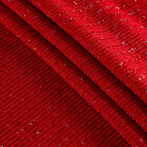 Твид шанель 052-15614 красный однотонный