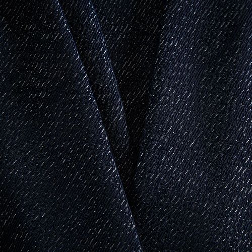 Ткань костюмная 025-14520 темно-синий меланж