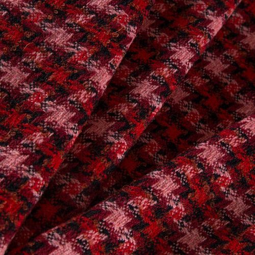 Твид Etro 052-19207 винно-красный