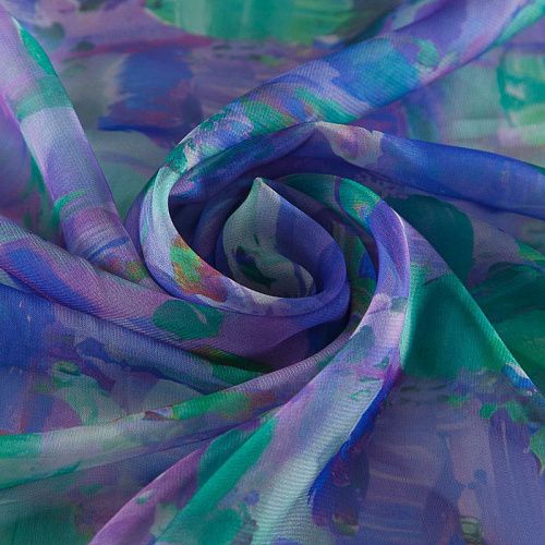 Шифон 068-17372 мультиколор