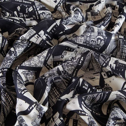 Кашемир 022-12534 молочный принтованный