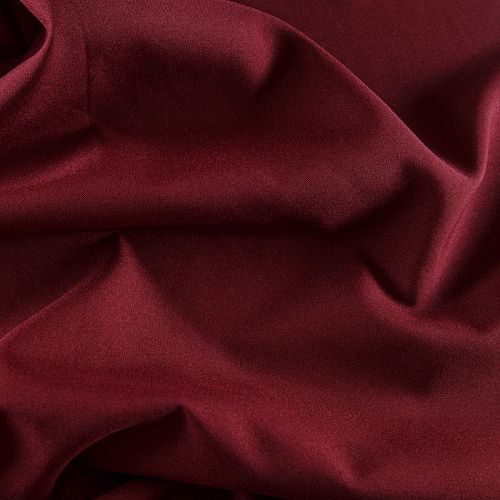 Ткань портьерная L-300 см негорючая габардин 16-02-17723 бордовый