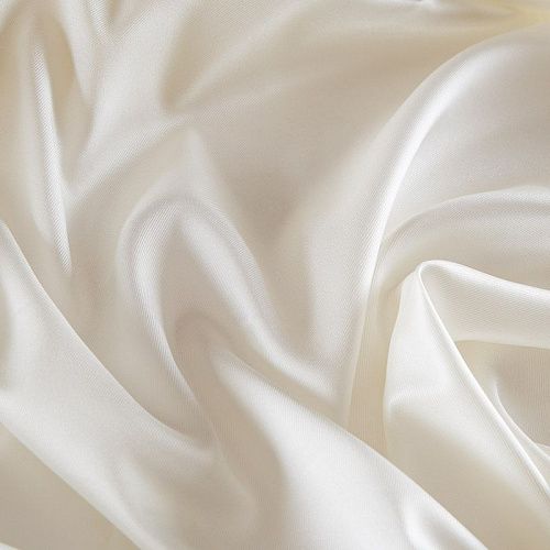 Ткань подкладочная стрейч 045-16469 молочный однотонный