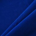 Ткань портьерная негорючая бархат 09-02-13723 синий однотонный