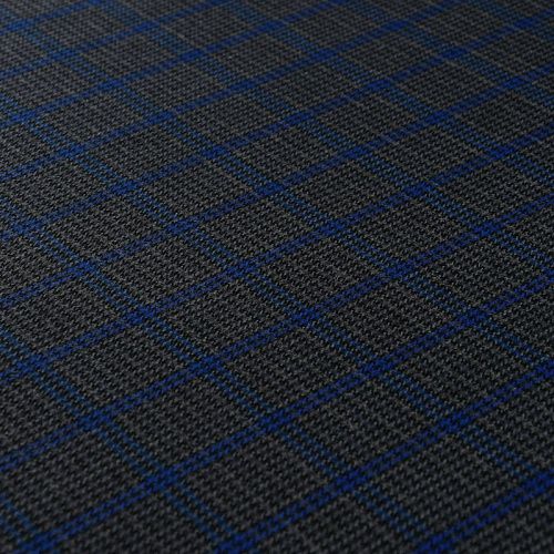 Ткань костюмная 025-11963 серый принтованный