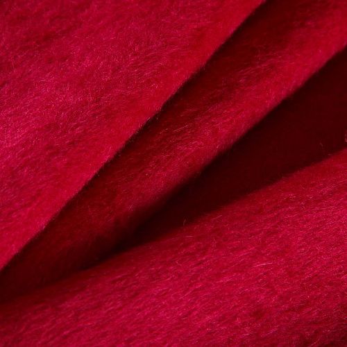 Альпака пальтовая Etro 040-19075 красно-малиновый однотонный