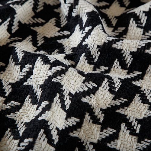 Твид Versace 052-19078 черный/молочный