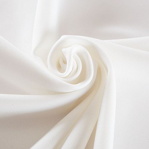 Трикотаж 056-16863 белый однотонный