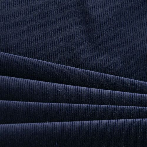 Микровельвет 008-12155 темно-синий однотонный