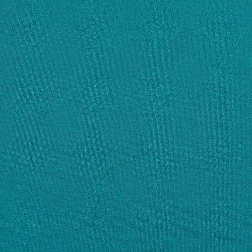 Трикотаж 056-11917 бирюзовый однотонный