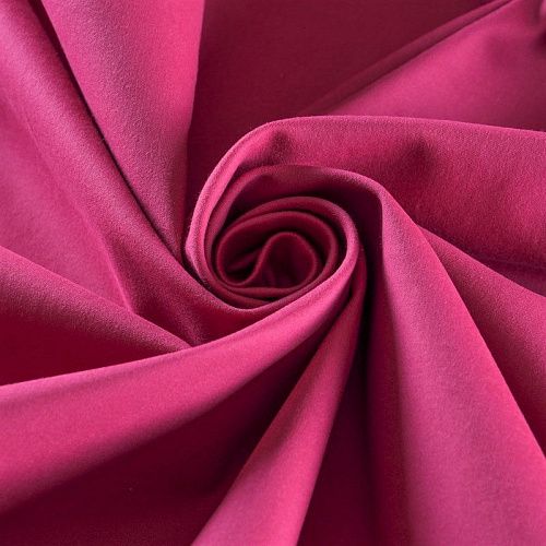 Коттон стрейч 063-11886 фуксия однотонный