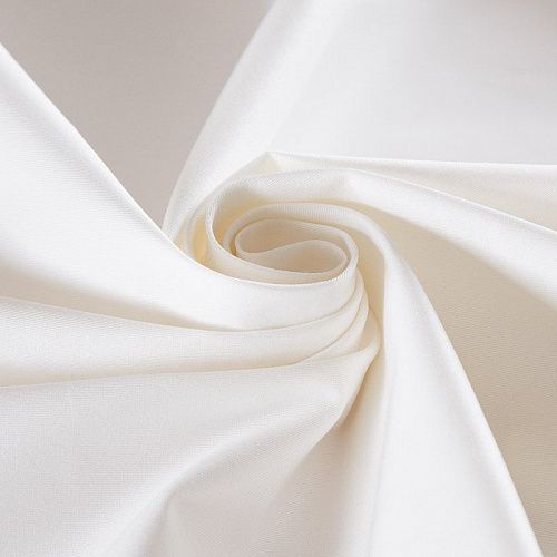 Коттон стрейч 063-16762 молочный однотонный