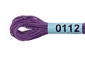 Нитки для вышивания Gamma мулине 8 м 0112 ярко-сиреневый