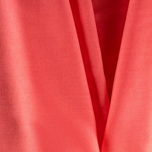 Штапель К33-623 col.9 коралловый однотонный