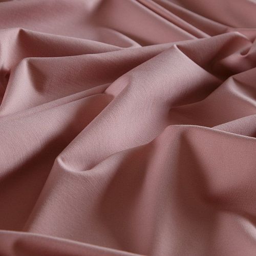 Джерси 014-15724 пудровый однотонный