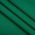 Креп двойной стрейч 026-02191 морской зеленый однотонный