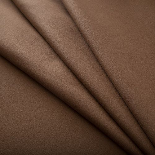 Ткань пальтовая Loro Piana 022-19239 бежево-коричневый однотонный