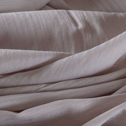 Ткань плательно-рубашечная 049-17561 серо-бежевый однотонный