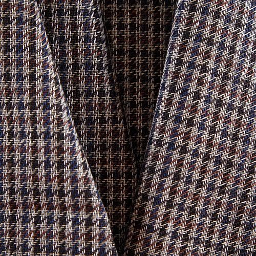 Ткань костюмная 025-12240 серый принтованный