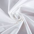 Ткань рубашечная стрейч 049-20102 белый однотонный