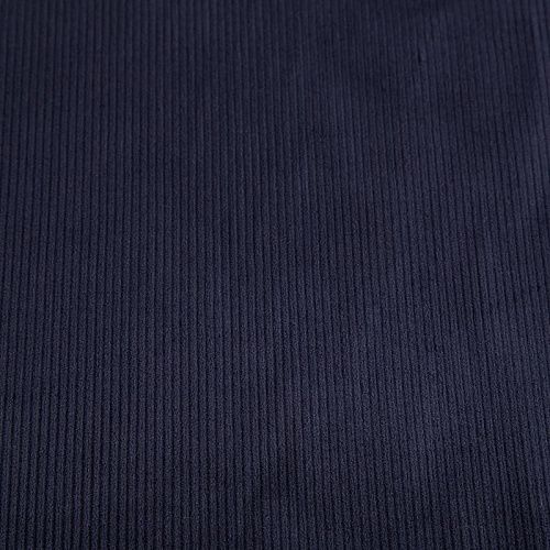 Вельвет стрейч 008-20771 чернильный однотонный