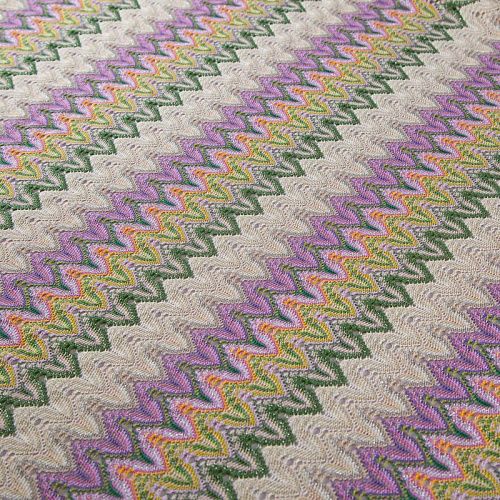 Трикотаж ажурный Missoni 056-20087 экрю мультиколор