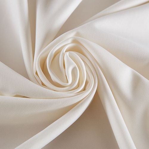 Купро стрейч 009-18956 молочный однотонный