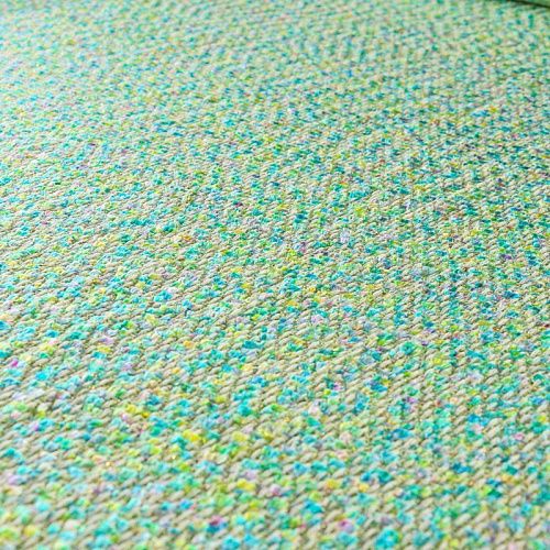 Твид шанель 052-11684 зеленый/бирюзовый