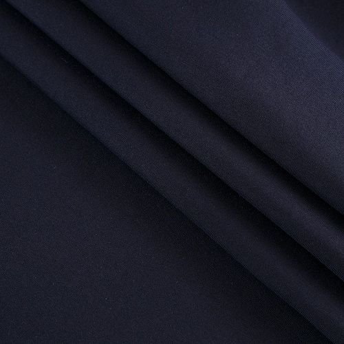 Трикотаж 056-15756 темно-синий однотонный