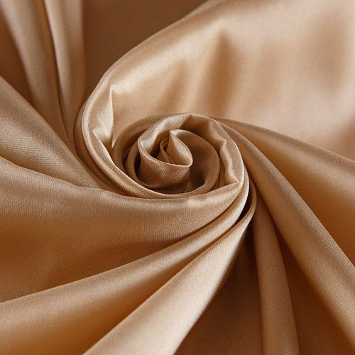 Ткань подкладочная стрейч 045-17248 светло-карамельный