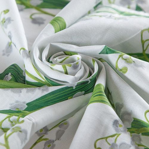 Батист 003-16552 белый принтованный