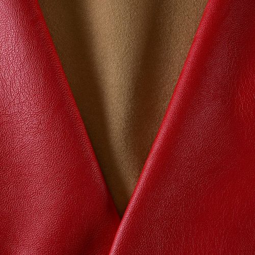 Экокожа 070-11838 темно-красный однотонный