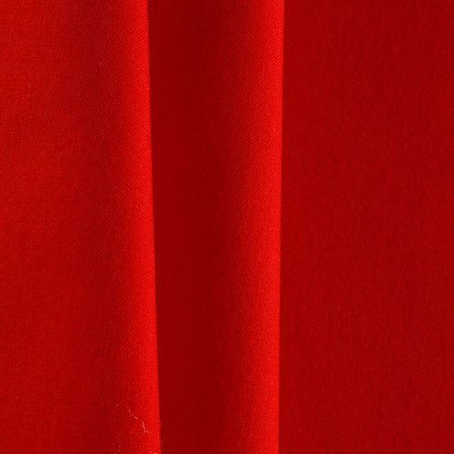 Шерсть двойная 066-16200 красный однотонный