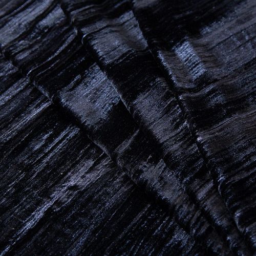 Бархат-жатка Armani 002-16993 черный однотонный