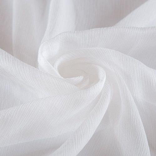 Шифон-жатка 068-16180 айвори однотонный