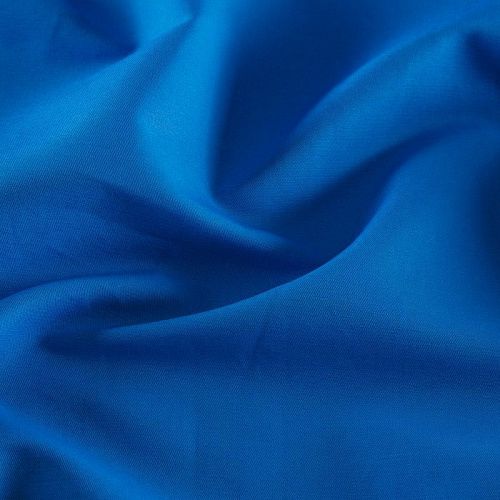 Коттон 063-17082 голубой однотонный