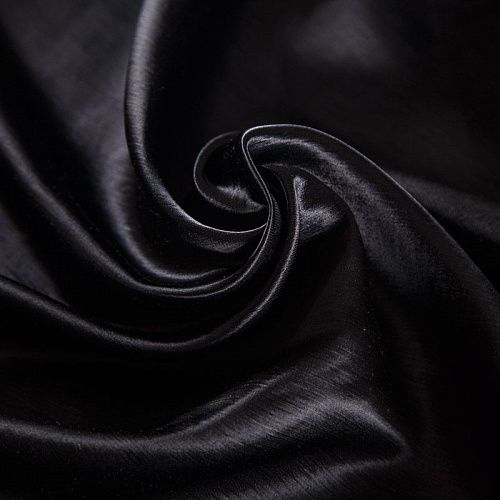 Лен-вискоза Ralf Lauren 035-16320 черный однотонный