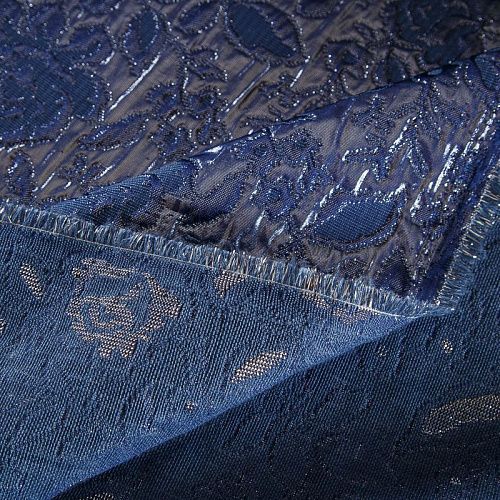 Жаккард 017-16673 синий